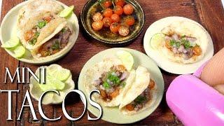 How To Mini Mexican Taco Tutorial // DIY Miniature Food www.sugarcharmshop.dk