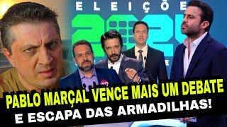 Pablo Marçal usa artimanhas e vence o debate na Record escapando de toda armação