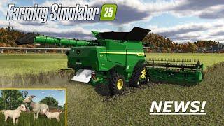 Farming Simulator 25 NEWS | Riso e Capre!