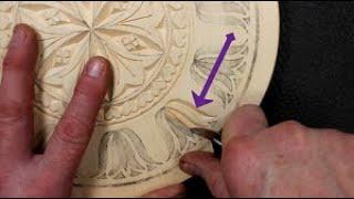 Chip Carving a Plate