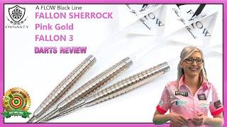 Dynasty Darts Fallon Sherrock 3 Pink Gold Darts Review