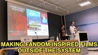 Making fandom-inspired films outside the system (talk at Tracon 2024)