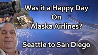 Trip Report | Alaska Airlines | First Class | Seattle to San Diego