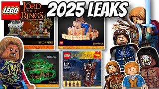 LEGO Lord of the Rings 2025 Leaks UPDATE MINAS Tirith, the SHIRE + Amon Hen