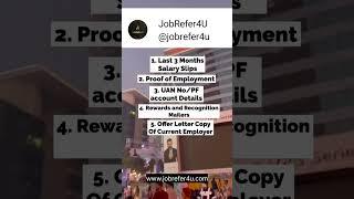 Notice Period checklist || Share with notice period friends #jobrefer4u