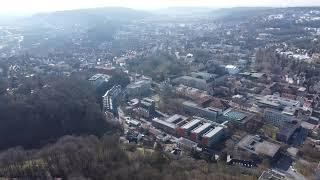 Österberg , Tübingen , Camdrohne DJI Mini2 in 4 K. 9.März 2025. 360 Grad Rundumsicht. #1