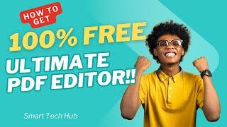 Best Adobe Acrobat Alternative 2025 | 100% Free Best PDF Editor
