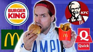 JE TESTE TOUS LES FAST FOOD EN FRANCE - HUBY