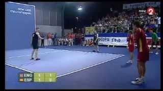 European Wallball Championships 2010 - Final, Spain v England (HIGHLIGHTS)