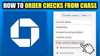 How To Order Checks From Chase (2024)