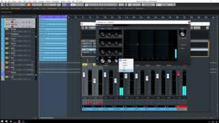 How to get a Pop Drum Sound with Aggressive EQ - Cubase 8.5 MIxing Tutorial