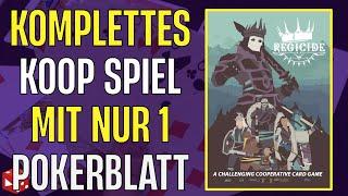 Regicide - Für das #1 Hype Spiel auf BGG benötigt man NUR 1 Pokerblatt