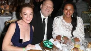 Oops!! Lindsay Lohan suffers major nip-slip as she attends birthday celebration