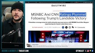 MSNBC & CNN Are DEAD, Ratings Collapse, David Pakman Says TRUMPERS Are Coming To DESTROY HIM