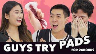 Guys Try Pads for 24 Hours