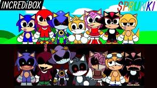 "Incredibox Sprunki" but with Sonic Characters (Fun & Horror Mode)