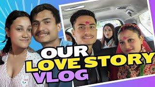 Finally our love story vlog is here  | Girlfriend to wife ️ #lovestoryvlog #nepalivlog #couplesvlog