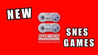 New Games Added To SNES Library