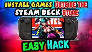 Hidden Steam Deck  Feature : Install Games Outside the Store!