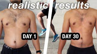 Running Everyday For A Month Results