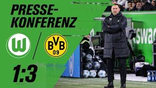 RE-LIVE | PK mit Cheftrainer Ralph Hasenhüttl nach VfL Wolfsburg gegen Dortmund | Bundesliga