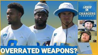Chargers Ranked as One of the WORST Receiving Groups Again Underrating Team's New Weapons
