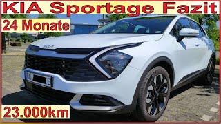 KIA Sportage 2024 - Fazit nach 24 Monaten Langzeittest [ 23.000 km ] KIA Garantie Erfahrungen Test