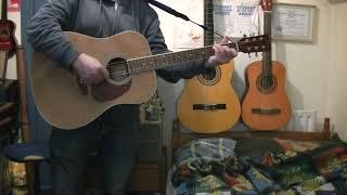 Christy Moore: "A Pair Of Brown Eyes" 1987 (acoustic guitar cover)