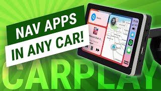 Apple CarPlay & Google Navigation in ANY CAR! | Coral Vision Wireless CarPlay Console