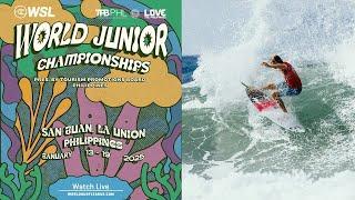 WATCH LIVE - World Junior Championships Presented By Tourism Promotions Board Philippines - Day 2