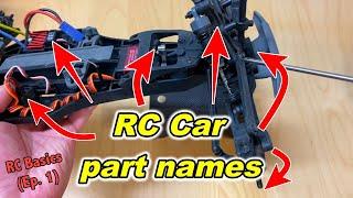 RC car parts, explained.  (RC Basics #1)