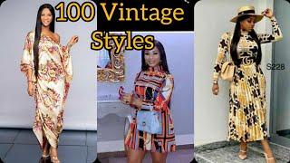 100 Vintage Styles for ladies..African Fashion Inspiration @thedocybrand