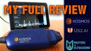 KOSMOS Ultrasound Review | Torso One hand-held machine + Fully Automated Echo Analysis by US2.AI