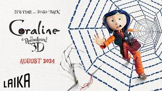 Coraline 15th Anniversary Official Trailer | Back in Theaters August 15
