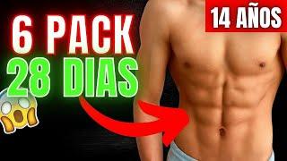 Rutina de ABDOMEN en CASA INTENSA sin EQUIPO // 8 MIN de EJERCICIOS para abdominales (28 DÍAS)