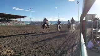 Search and Rescue Rodeo in slow motion - Afton, Wyoming - July 2022