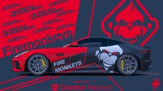 Jaguar F-Type SVR | Firemonkeys Logo | EA Creator Network | Real Racing 3 Cuztomize Vinyl