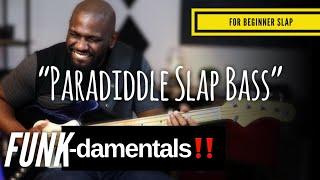 THUMP! Bass Lesson : Paradiddle Funk Rhythm