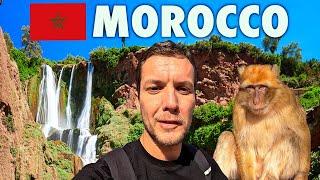 MOROCCO IS SO BEAUTIFUL!  OUZOUD FALLS & MARRAKESH