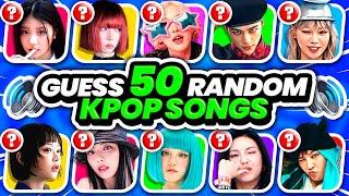 GUESS 50 RANDOM KPOP SONGS  What Kpop Song Is This? - KPOP QUIZ 2024