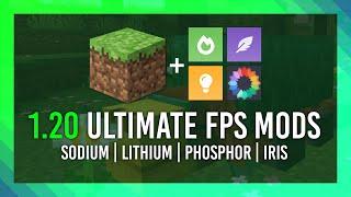 INSANE FPS  [Minecraft 1.20] Sodium, Lithium, Phosphor, Iris | MAX performance + Shaders