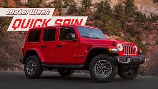 2020 Jeep Wrangler EcoDiesel | MotorWeek Quick Spin