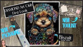 Diamond Art Club New Packaging New Tool Kit! Biscuit by Auclair Studios