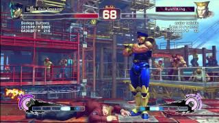Bodega Buttons (Bison) vs. Major Twinkie (Guile)