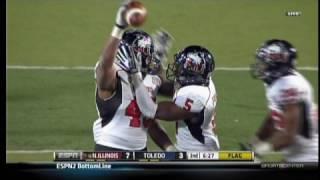 Boomer Mays MLB #45  INT v. Toledo