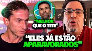 VIU ISSO? MÍDIA FALA SOBRE O NOVO FLAMENGO DE FILIPE LUÍS