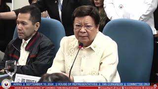 Rep. Marcoleta moves to terminate OVP's budget hearing for HOR's “parliamentary courtesy” to the OVP