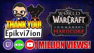 STV FISHING EXTRAVAGANZA 1 MILLION VIEWS Pt.23b ️HARDCORE ️WARRIOR LVL43 WORLD OF WARCRAFT