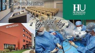 another day at Humanitas University | Day in the Life of a Medical Student | Italy