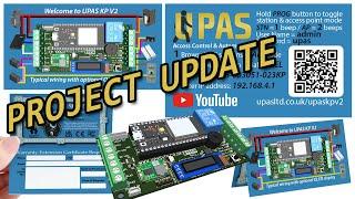 UPAS KP V2 Project Update Insert Card & Packaging